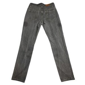 Camii Mia Distressed Skinny Jeans Womens 28 Gray Ripped Knees Stretch Denim